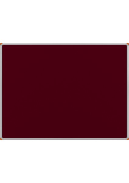 90 x 200 cm Bordo Kumaş Kaplı Alüminyum Çerçeve O 959