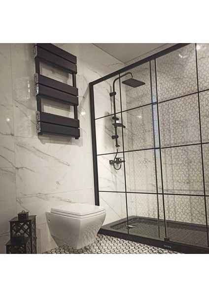 Tekno Trust Siyah Robot Tepe Duş Seti Çok Fonksiyonlu Pirinç Yönlendirici fiyatları