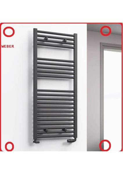 Tekno Trust Havlupan 600*1100 Antrasit Siyah Modern Tasarım