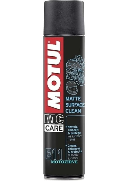E11 Mat Yüzey Parlatıcı Temizleyici Koruyucu Sprey 400 ml