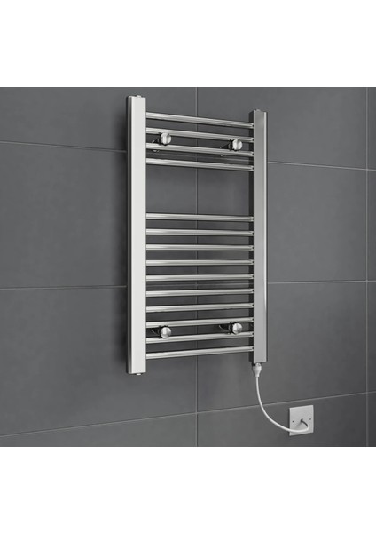 Tekno Trust Krom Termostatlı Elektrikli Isıtıcı Havlupan Radyatör