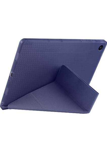 Samsung Galaxy Tab A9 X110/X115 8.7 Inç Kılıf Kalem Bölmeli Silikon Smart Cover Tablet Kılıfı