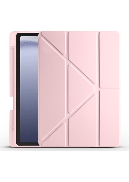 Samsung Galaxy Tab A9 Plus SM-X210/X215 11 Inç Kılıf Kalem Bölmeli Silikon Smart Cover Tablet Kılıfı fiyatları