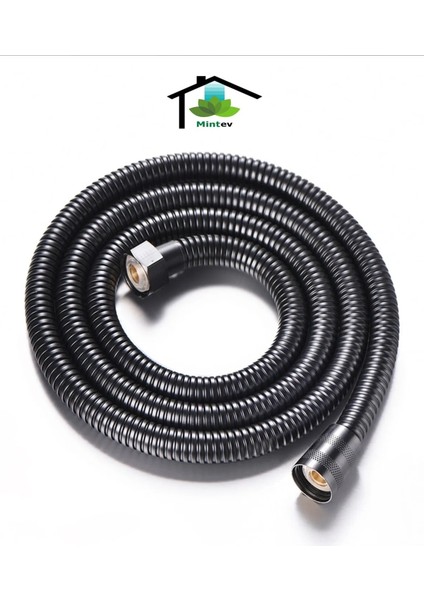 Tekno Trust Siyah Turbo Pervaneli 5 Fonksiyonlu Duş Seti Turbo Başlık ve Siyah Mafsal Hortum indirimleri