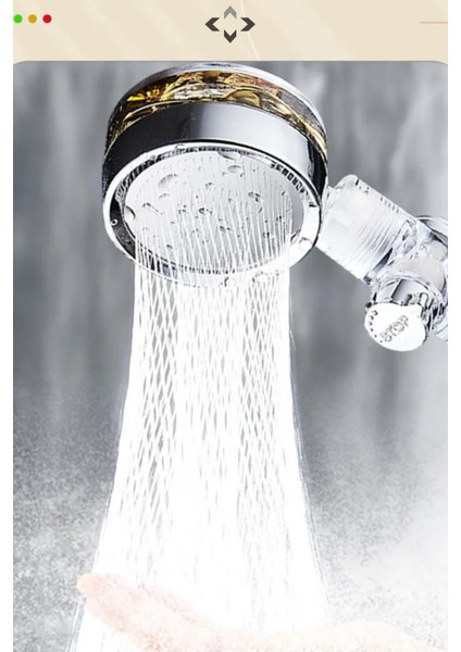 Tekno Trust Su Tasarruflu 360° Dönerli Duş Başlığı Çift Turbolu Tazyikli Duş Başlığı fiyatları