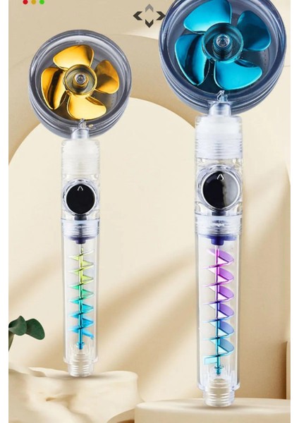 Tekno Trust Su Tasarruflu 360° Dönerli Duş Başlığı Çift Turbolu Tazyikli Duş Başlığı fırsatları