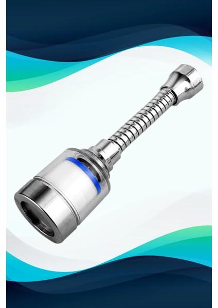 Tekno Trust Filtreli 360 Derece Oynar Kireç Önleyici Arıtmalı Mutfak Lavabo Musluk Başlığı Turbo Flex indirimleri