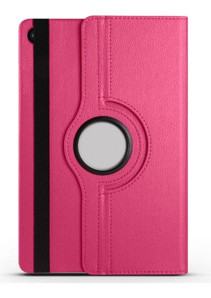 Samsung Galaxy Tab A9 X110/X115 8.7 Inç Kılıf 360° Ayarlanabilir Standlı Pu Deri Tablet Kılıfı