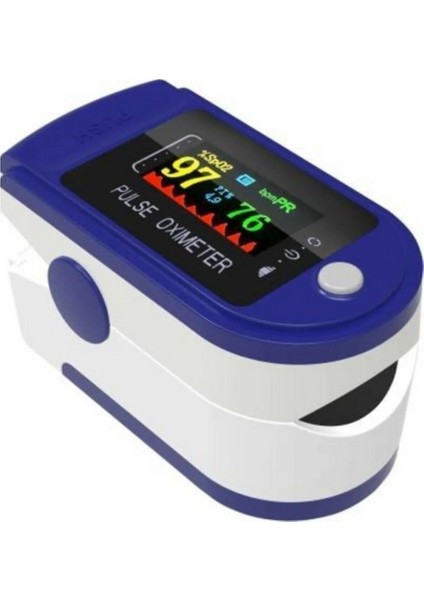 Parmak Tipi Pulse Oksimetre Kan Oksijen Nabız Ölçer Oksimetre