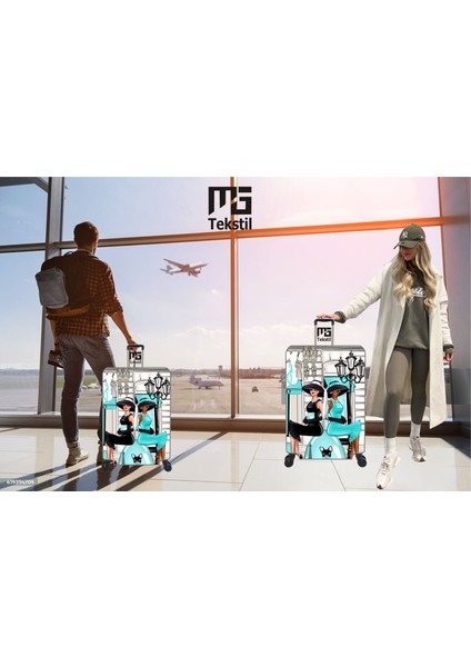 3 Lü Valız Kılıfı luggage cover modelleri