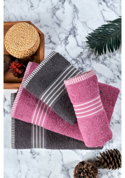 4 Lü Kadın Erkek Banyo Havlusu Takımı Oscar fiyatları