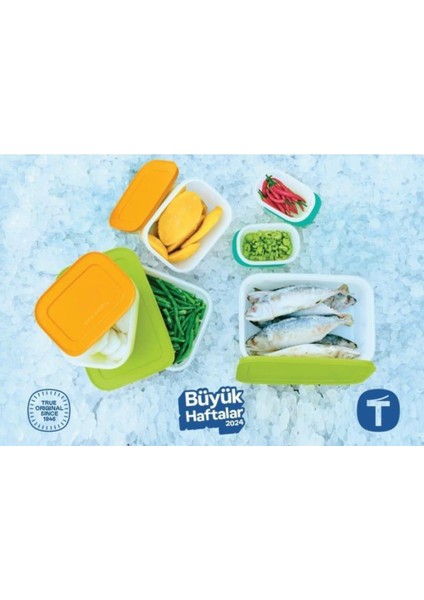 Alaska Başlangıç Seti 2X1LT 2X450ML 2X170ML Derin Dondurucu Alaska Başlangıç Set