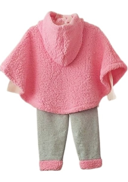 Kapüşonlu Bebek Panço Takım fiyatları