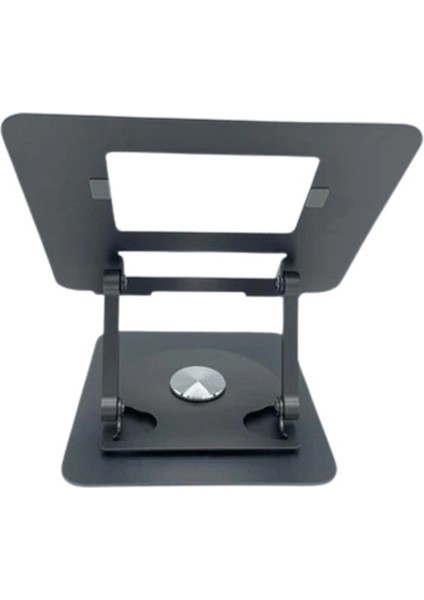 Notebook Macbook Uyumlu Standı 360 Derece Metal Çok Fonsiyonlu - Füme Senalstore