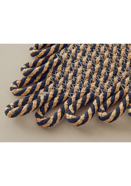 Terra Duvar Aksesuarı 30X45 cm Natural-Siyah