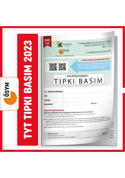 TYT 2024 ÖSYM Çıkmış Soru Tıpkı Basım Türkiye Geneli 6lı Dijital Çözümlü Deneme Seti fiyatları