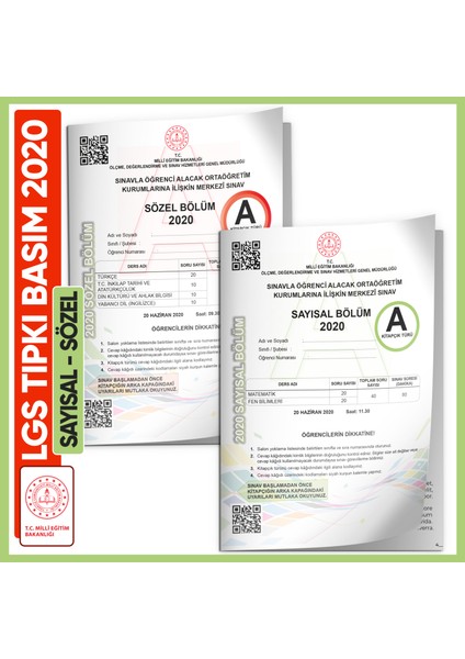 2024 LGS Sayısal ve Sözel Tıpkı Basım 6lı Çıkmış Soru Türkiye Geneli Dijital Çözümlü Deneme Seti indirimleri