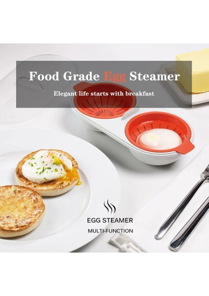 Yeni Yaratıcı Yumurta Kaçak Avcı Gıda Sınıfı Tencere Çift Fincan Yumurta Kazanı Buğulanmış Yumurta Seti Mikrodalga Fırınlar Mutfak Pişirme Araçları (Yurt Dışından) modelleri