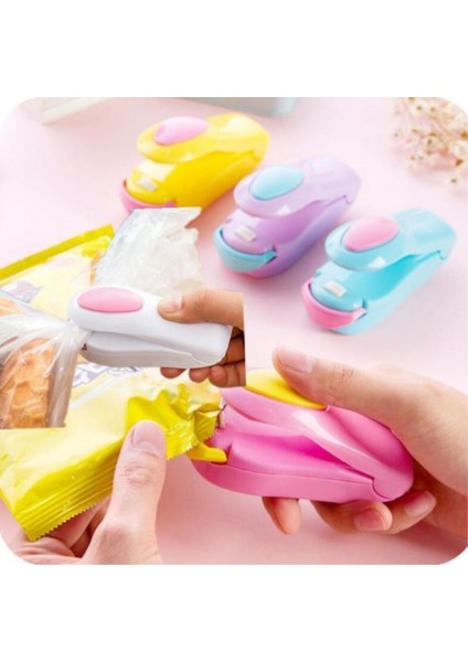 Tavus Kuşu Mavisi Stili Mini Taşınabilir Gıda Klip Isı Yapıştırma Makinesi Ev Aperatif Çanta Mühürleyen Mutfak Mühürleyen Eşyaları Gadget Öğe Mutfak Aksesuarları Araçları (Yurt Dışından) fiyatları