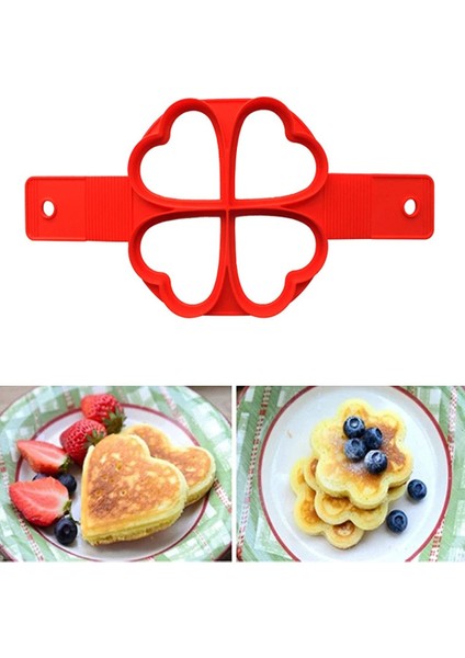 Çoklu Stil Zhangj Kavite Silikon Yapışmaz Yumurta Gözleme Halkası Gözleme Makinesi Kalıp Yumurta Pişirici Kızarmış Yumurta Şekillendirici Pişirme Için Omlet Kalıpları (Yurt Dışından)