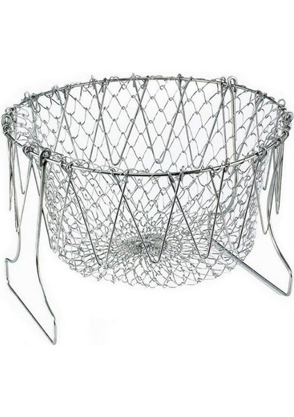 Kırmızı Kürek Stili Paslanmaz Çelik Mutfak Aksesuarları Araçları Katlanabilir Meyve Sebze Yıkama Sepeti Buharlı Kızartma Gıda Yaratıcı Mutfak Pişirme Gadget'ı (Yurt Dışından) fiyatları