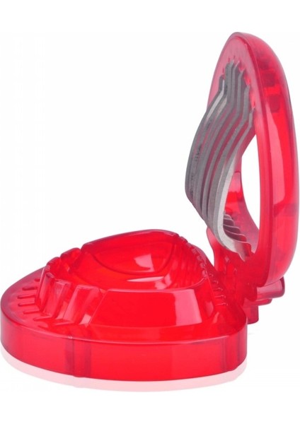 Kırmızı Stil Hızlı Çilek Kesici Dilimleme Meyve Oyma Araçları Salata Berry Kek Dekorasyon Kesici Mutfak Aletleri ve Aksesuarları (Yurt Dışından)