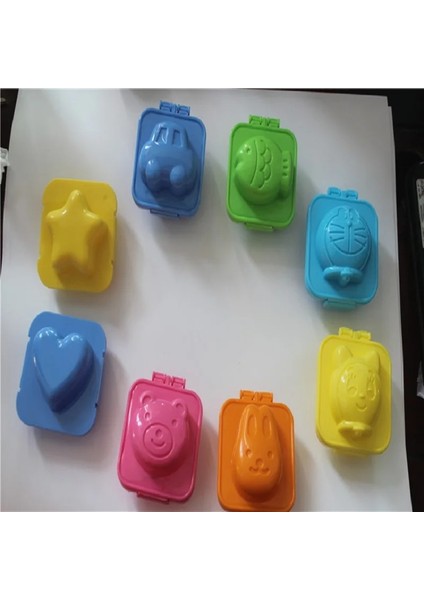 Araba Tarzı Haşlanmış Yumurta Kalıbı Sevimli Karikatür 3D Yumurta Halka Kalıbı Bento Maker Kesici Dekorasyon Yumurta Aracı (Yurt Dışından)