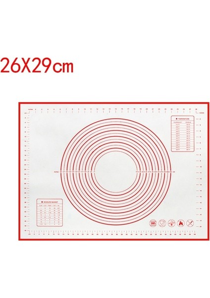 Açık Yeşil Tarzı Büyük Mutfak Aletleri Silikon Pişirme Paspasları Levha Pizza Hamur Yapışmaz Pasta Pişirme Araçları Mutfak Aksesuarları Gereçler Malzemeleri (Yurt Dışından)