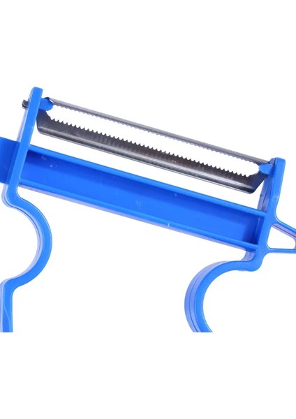 Kırmızı Stil 3 Adetset Dilimleme Parçalayıcı Soyucu Sihirli Üçlü Soyucu Seti Julienne Kesici Kabuğu Paslanmaz Çelik Bıçak Rende Mutfak Aksesuarları (Yurt Dışından) indirimleri