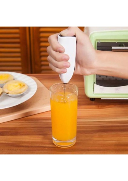 No.1 Tarzı Yenı Moda 1 Adet Içecekler Süt Köpürtücü Köpürtücü Çırpma Mikser Karıştırıcı Yumurta Çırpıcı Elektrikli Mini Kolu Pişirme Araçları (Yurt Dışından)