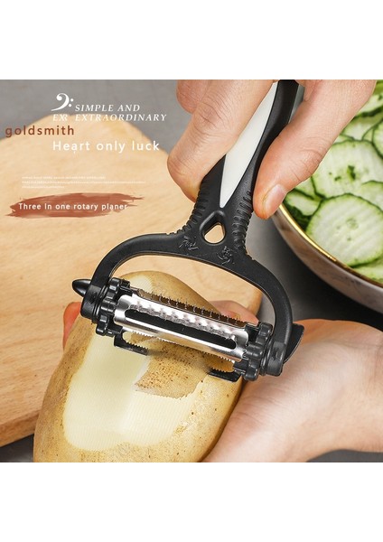 Gri Hızlı Soyma Stili Sebze ve Meyve Hızlı Soyucu Mutfak Aletleri Paslanmaz Çelik Soyucu Çok Fonksiyonlu Pişirme Aleti Patates ve Havuç Rendesi (Yurt Dışından) modelleri