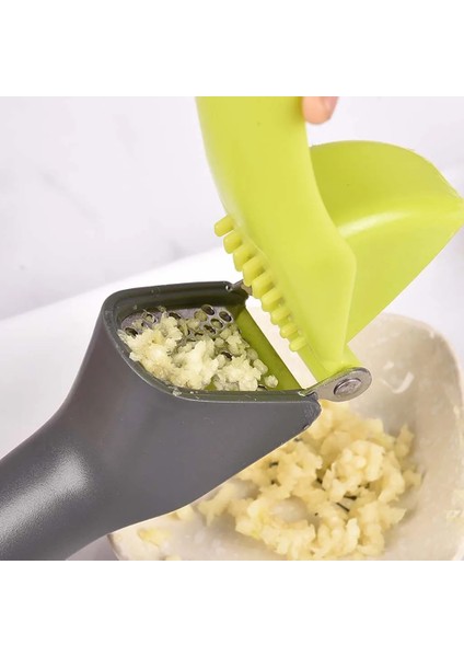 Pembe Stil Mutfak Paslanmaz Çelik El Pres Parçalayıcı Pat Punch Pres Sarımsak Soğan Zencefil Sarımsak Pres El Pratik Mutfak Aletleri (Yurt Dışından) indirimleri