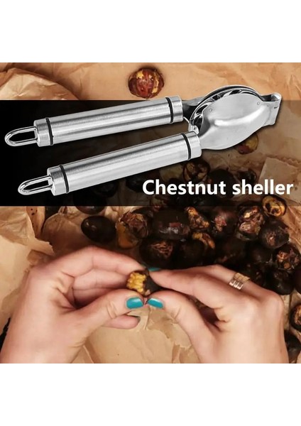 No.2 Tarzı Vktech Paslanmaz Çelik Kestane Klipsi Soyucu Somun Ceviz Metal Açıcı Pense Kaymaz El Mutfak Emek Tasarruflu Gadget Aracı (Yurt Dışından) fırsatları