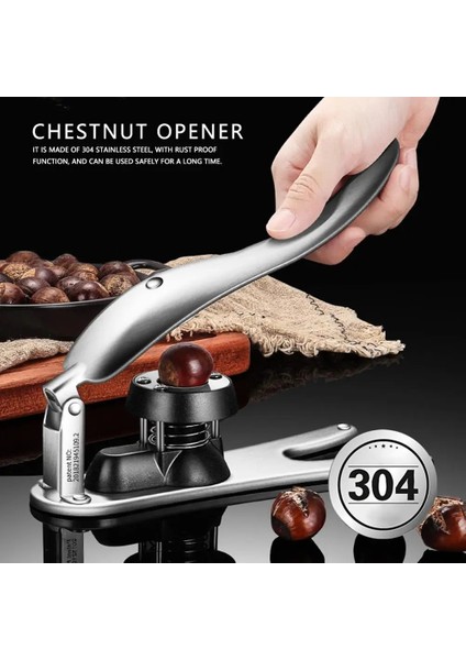 No.2 Tarzı Vktech Paslanmaz Çelik Kestane Klipsi Soyucu Somun Ceviz Metal Açıcı Pense Kaymaz El Mutfak Emek Tasarruflu Gadget Aracı (Yurt Dışından) indirimleri
