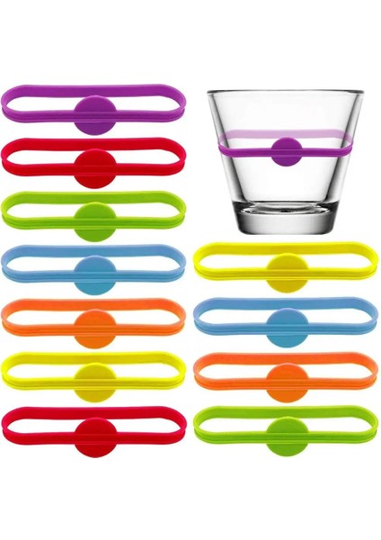 Bir Stil Şarap Etiketleri Gözlük Içme Etiketi Seti Gıda Sınıfı Silikon Işareti Uzun Şeritler Kadeh Etiketi Bar Partisi Için Cam Işaretleyiciler (Yurt Dışından) modelleri