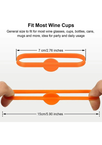 Bir Stil Şarap Etiketleri Gözlük Içme Etiketi Seti Gıda Sınıfı Silikon Işareti Uzun Şeritler Kadeh Etiketi Bar Partisi Için Cam Işaretleyiciler (Yurt Dışından) indirimleri