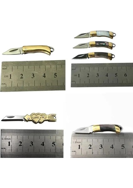 YJ12-LV-YEŞİL Stil Mıni Güzel Kabuk Kolye Katlanır Bıçak Bıçağı Mini Cep Cüzdan Anahtarlık Bıçaklar Survival Edc Aracı Kesici Soyucu Dropship (Yurt Dışından) indirimleri