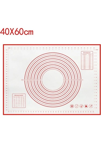 Koyu Gri Tarzı Silikon Pişirme Paspasları Yapışmaz Yüzey Haddeleme Hamur Pedi Ölçekli Mutfak Pişirme Pasta Levhası Büyük Mutfak Aletleri Araçları (Yurt Dışından)
