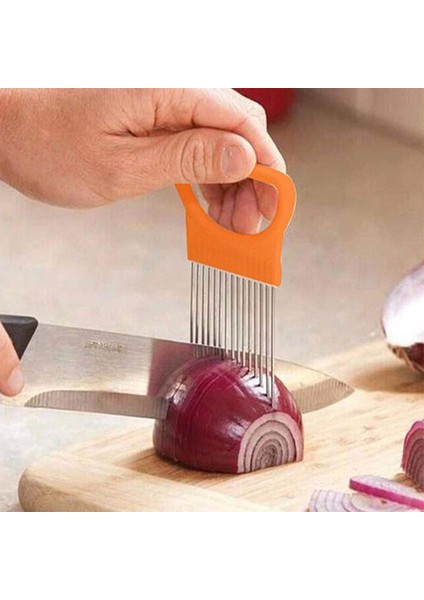 Ycz-B Tarzı Paslanmaz Çelik Soğan El Basit Dilimleme Meyve Sebze Kesici Patates Mutfak Alet Çubuğu Aksesuarları (Yurt Dışından) fiyatları
