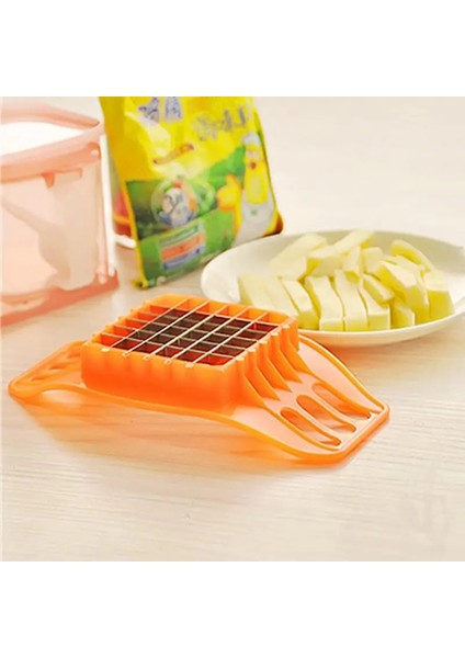 Rastgele Renk Stili Paslanmaz Çelik Sebze Patates Dilimleme Kesici Chopper Cips Yapma Aracı Patates Kızartması Kesme Aracı Mutfak Aksesuarları (Yurt Dışından) modelleri