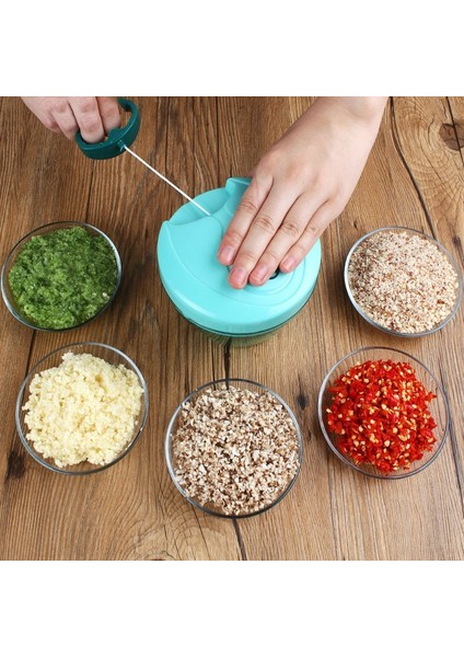 160ML Stili Çok Işlevli Yeni Yüksek Hızlı Tasarım Sebze Meyve Büküm Parçalayıcı Manuel Kıyma Makinesi Kıyıcı Sarımsak Kesici (Yurt Dışından) fiyatları