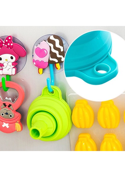 Rastgele Renk 1 Adet Tarzı Kitchen Accessories Silicone Folding Funnel Mini Oil Liquid Dispensing Deflector Tools Collapsible Style Hopper Kitchen Gadgets (Yurt Dışından) fiyatları