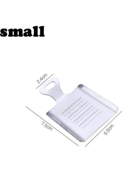 Küçük Stil Zencefil Rende Baskı Wasabi Rende Paslanmaz Çelik Sarımsak Öğütücü Kırıcı Meyve ve Sebze Aracı Mutfak Alet Aksesuarları (Yurt Dışından)