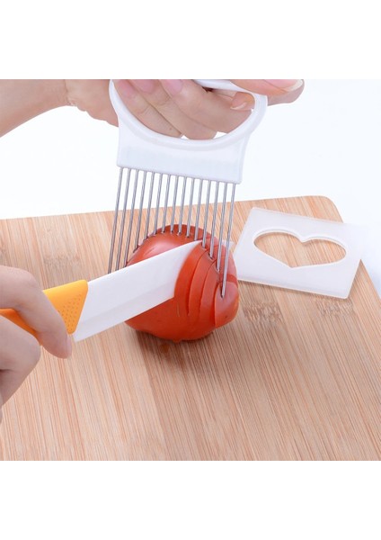 Ycz-G Stili Paslanmaz Çelik Soğan El Basit Dilimleme Meyve Sebze Kesici Patates Mutfak Alet Çubuğu Aksesuarları (Yurt Dışından) indirimleri