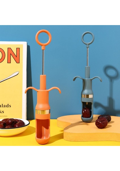 Kırmızı Stil Yaratıcı Kırmızı Tarih Çukur Cihazı Mutfak Aleti Meyve Çukuru Ayırıcı Manuel Itmeli Tip Hızlı Çekirdek Sökücü Mutfak Aksesuarları (Yurt Dışından) modelleri