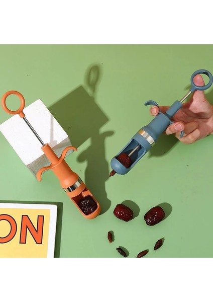 Kırmızı Stil Yaratıcı Kırmızı Tarih Çukur Cihazı Mutfak Aleti Meyve Çukuru Ayırıcı Manuel Itmeli Tip Hızlı Çekirdek Sökücü Mutfak Aksesuarları (Yurt Dışından) fırsatları