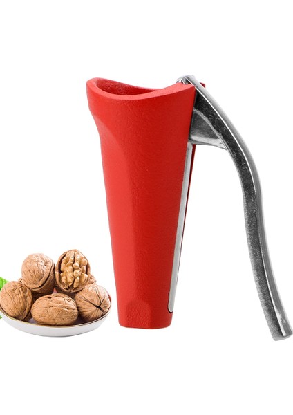 Kırmızı Stil Badem Ceviz Cevizli Fındık Fındıkkıran Çinko Alaşımlı Somun Açacağı Sheller Mutfak Aleti Fındık Ceviz Pense Sheller Hızlı Kestane Gadget (Yurt Dışından)