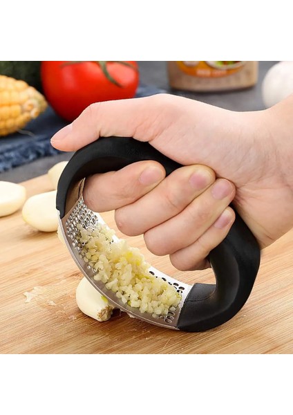 Siyah1 Tarzı 1 Adet Paslanmaz Sarımsak Presi Ev Manuel Sarımsak Pres Cihazı Mutfak Presi Sıkacağı Zencefil Sarımsak Araçları Mutfak Aksesuarları (Yurt Dışından) modelleri