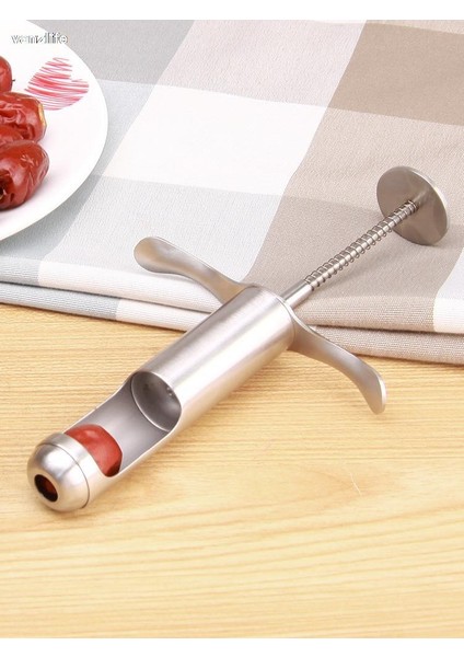 Gümüş Tarzı Vanzlife Paslanmaz Çelik Itme Tipi Kırmızı Tarih Nükleer Sökücü Çekirdek Sökücü Yerli Tarih Çekirdek Sökücü Meyve Özel De Çekirdek (Yurt Dışından) fırsatları