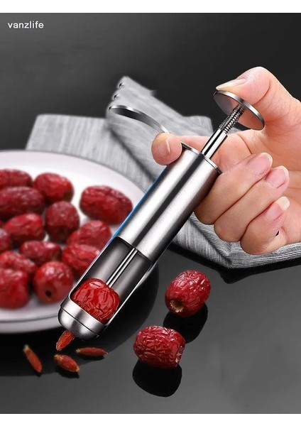 Gümüş Tarzı Vanzlife Paslanmaz Çelik Itme Tipi Kırmızı Tarih Nükleer Sökücü Çekirdek Sökücü Yerli Tarih Çekirdek Sökücü Meyve Özel De Çekirdek (Yurt Dışından) indirimleri